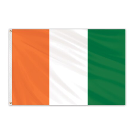 Cote D'Ivoire Outdoor Nylon Flag 2'x3'